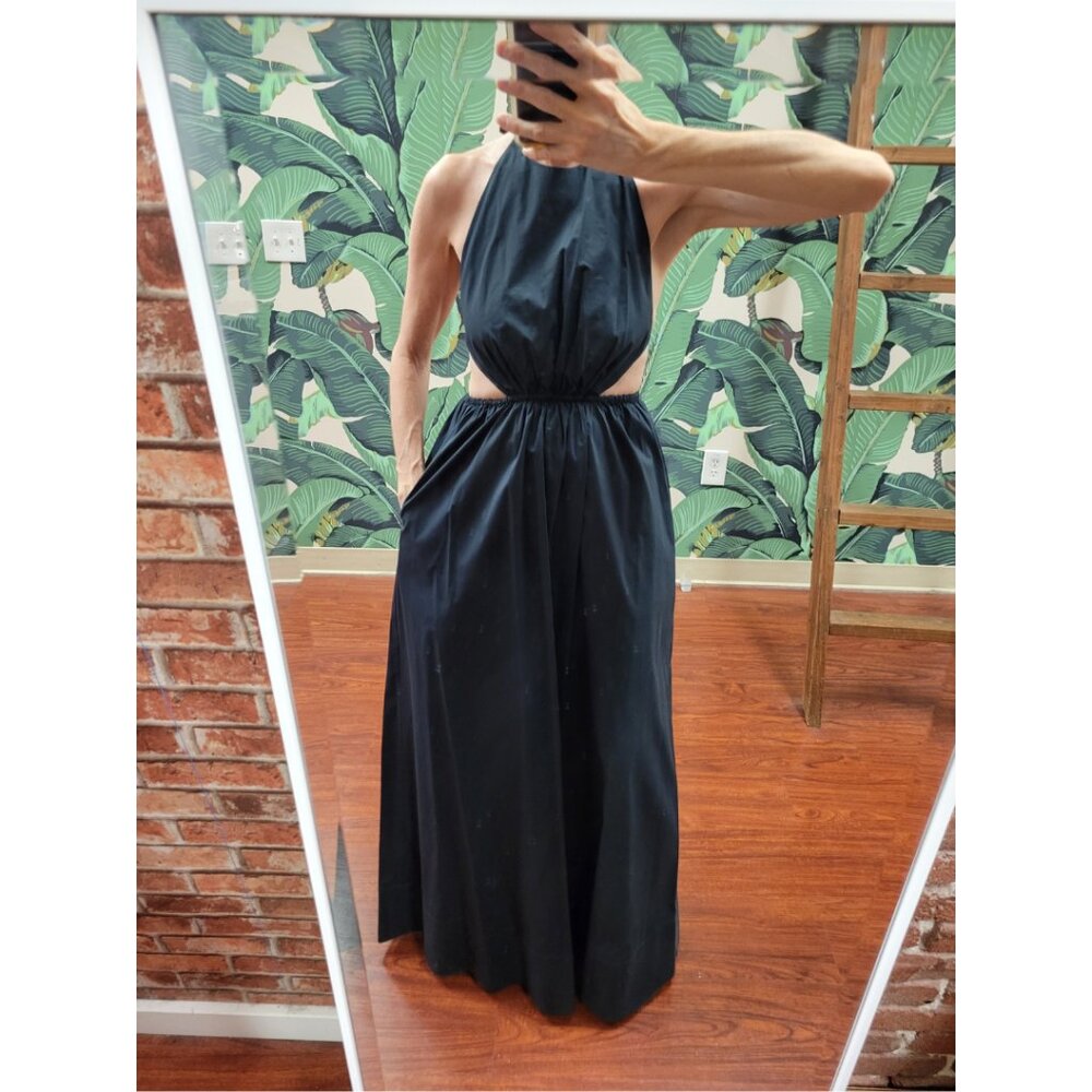 NWOT STAUD Maxi Cut-out Apfel Dress